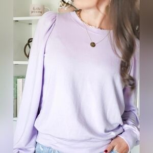 Sundry Lavender Sweatshirt